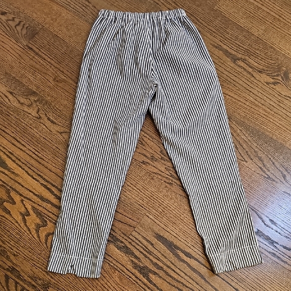 Brandy Melville JOHN GALT Black and White Striped Trousers - Picture 2 of 9